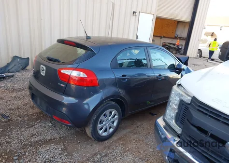 2013 Kia Rio Ex из США, поврежденный, VIN 0KNADN5A33D615672